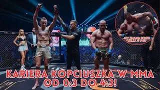 Zaczynał karierę od 0:3, a teraz wyszedł na plus! Kamil Mękal vs Konstanty Ruśniak | Babilon MMA 55