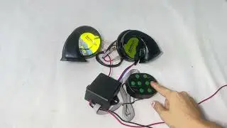 My 8 tone Horn Controller could work with snail horn or disc horn or Air horn 