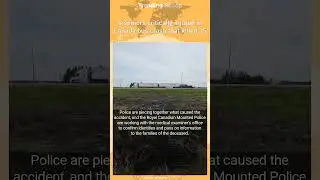 6 seniors critically injured in Canada bus crash that killed 15 #Shorts #newsworld #news