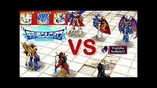 Digimon Linkz - Colosseum PVP Battle VS [Omegamon X, Omegamon, UlforceVeedramon] オメガモンX抗体