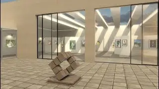The Art Gallery VR | like visiting an elite art museum - an exhibition of paintings | Meta Quest
