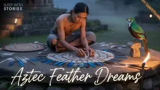The Forgotten Art of Aztec Feather Painting | Relaxing Sleep Story for Grown Ups 🌙🖌️