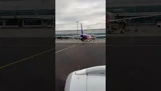 Wizz air at the gate in Prague #shorts #wizzair #airport