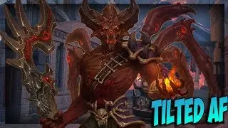 TILTED REXSI RETURNS! BECOMING ONE WITH THE SCUM! - Masters Ranked Duel - SMITE