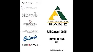 Apex High School Fall Concert 2025