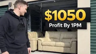 how 2 couches made me $1050 PROFIT today