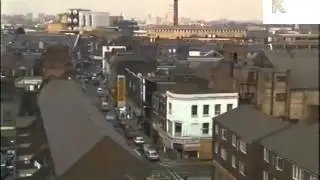 1980s East London, Mosque, Muslim, UK,  Archive Footage