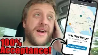 Принимаю ВСЕ ПРЕДЛОЖЕНИЯ на Grubhub в течение 1 дня! Ride Along (100% одобрение!)