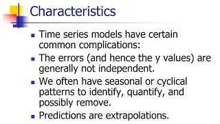 Time Series Modeling