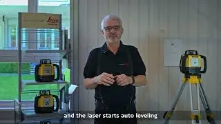Leica Geosystems Construction Tools - How to use the Leica Rugby 610 Rotating Laser
