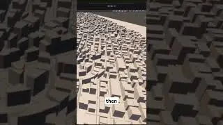 Making a full 3D city in minutes Unity 3D