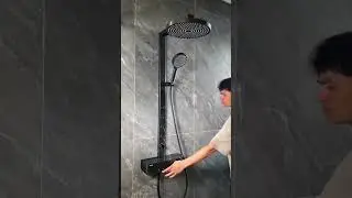 Hydro-Powered: Works in Off-Grid Cabins 🏕️#OffGridShower #HydroPower #RVBath #NoElectricity