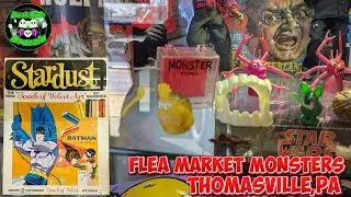 DID THIS FLEA MARKET HAVE THE MONSTERS??