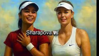 Sharapova vs  Eala  Dream Tennis Match