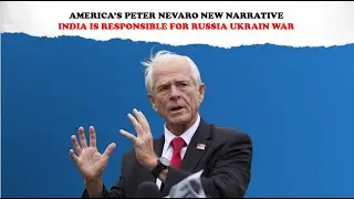 US New Narrative... India is Responsible for Ukraine War