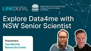 Exploring Data4me with NSW's Senior Scientist, Tom Barrett