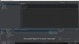 Git - Cherry pick with PhpStorm