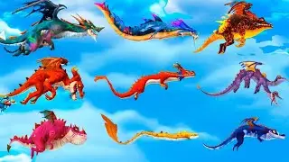 Hungry Dragon All Dragons Gameplay | All 11 Dragons UNLOCKED
