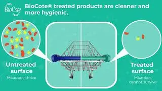 BioCote&reg; Animation (EU) - How Silver Ion Technology Works (Shopping Trolleys)