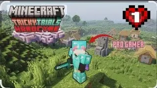 Minecraft'a Hardcore Oynuyoruz❤️ Yerleşme 1.B&ouml;l&uuml;m&uuml;