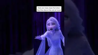 Elsa Died in Frozen 😱😱😱 #frozen2 #frozen #elsa #anna #facts #disney #shorts