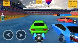 Water Surfers Car Stunts Racing Game - New Cars Games Part 2 - Android Gameplay