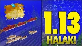 Minecraft - 1.13 Snapshot - 18w08b - 🐟 &Uacute;szk&aacute;l&oacute; HALAK! 🐡