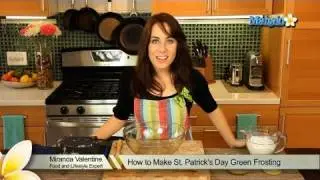 How to Make St. Patrick's Day Green Frosting