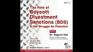 The role of boycott divestment sanctions BDS