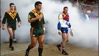 Kangaroos vs Great Britain 1992 Game 1 - Australian Commentary