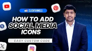 How to Add Social Media Icons to ClickFunnels Landing Page