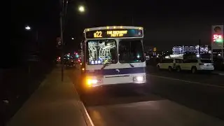 MTA Bus: 2006 Orion VII Old Gen Hybrid 3506 on the Q22 @ Beach Channel Drive & Beach 59th Street
