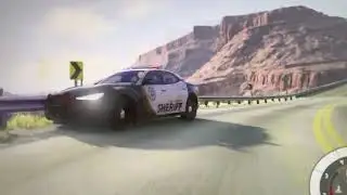 Utah County Sheriff Responding Code 4 But Crashes AGAIN BeamNG.Drive