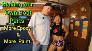 DIY Sailboat Repairs. We continue to complete the small steps in the overhead project Sea 3 Ep 110
