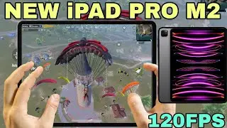 iPAD PRO M2 PUBG TEST🔥DON'T BUY!🥵ERIANGLE 120FPS PUBG TEST | iPAD PRO M2 PUBG/BGMI