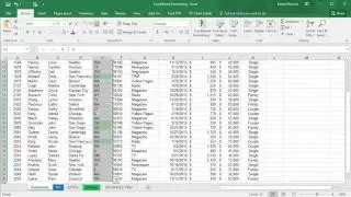 Conditional Formatting with Countif in Excel by Chris Menard