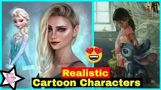 Hyper Realistic Cartoon Characters
