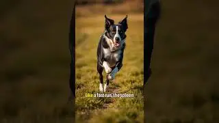 Canine Spleen Power: Oxygen Boost 🐶🔋 #DogFacts #Physiology #CanineScience