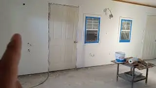 OSB plywood how I painted it