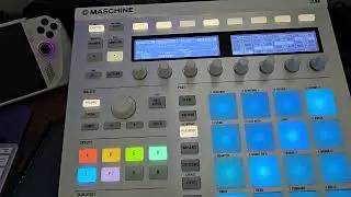 Maschine Mk2 Running on the ROG ally
