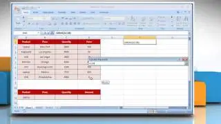 How to use DMAX function in Microsoft&reg; Excel :Tutorial