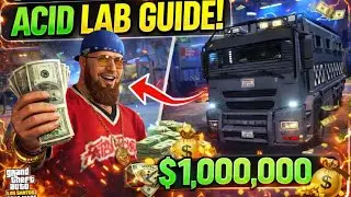 GTA 5 Acid Lab 💰 Earn $1,000,000 Fast! (Solo Guide)