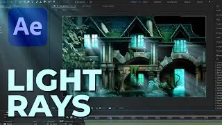 Лучи света (без плагинов) | Быстрый урок по анимации в After Effects