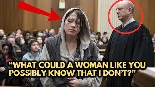 Judge CRITICIZES Homeless Woman in Court - The Woman's Reply SHOCKED Everyone!