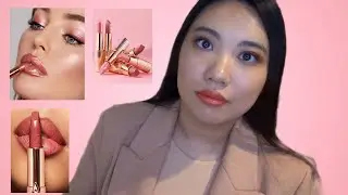 Charlotte Tilbury Lipstick & Lipgloss Swatches ft Pillow Talk, Surprise Me, Angel Alessandra