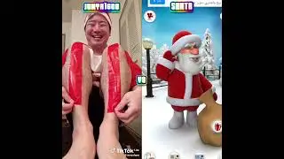 Джунья1гоу против Санты: кто лучше? 🤣 😭 🤔 #шорты