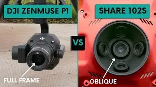 DJI Zenmuse P1 vs Share 102s | 3D Mapping Comparison