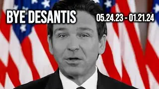 RIP CAMPAIGN: DeSantis' Rise And Fall For A Minute Straight