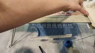 Вязальная машина Silver Reed lk 300, тест работы