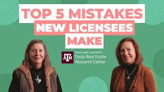 Top 5 Mistakes New Real Estate Agents Make | Kerri Lewis & Avis Wukasch